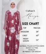 Caftan Mariya (READY STOK)
